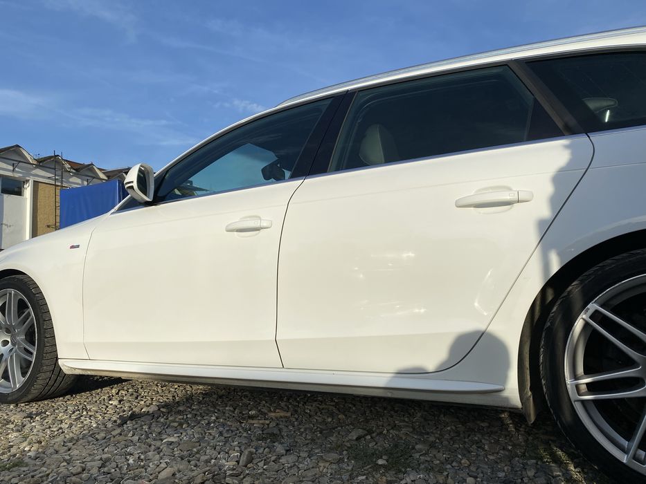Usa portiera stanga fata spate Audi A4 B8 2010 break avant alb LY9C