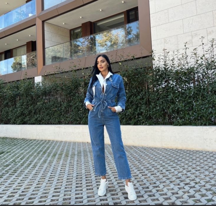 Salopeta din denim