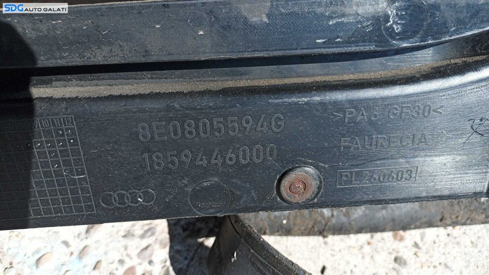 Trager Tragher Panou Frontal Calandru Audi A4 B7 2.5 TDI 2005 - 2008 Cod 8E0805594G [X3855]