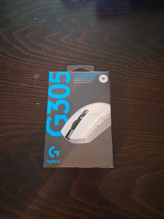 Logitech g305 Lighspeed в бяло