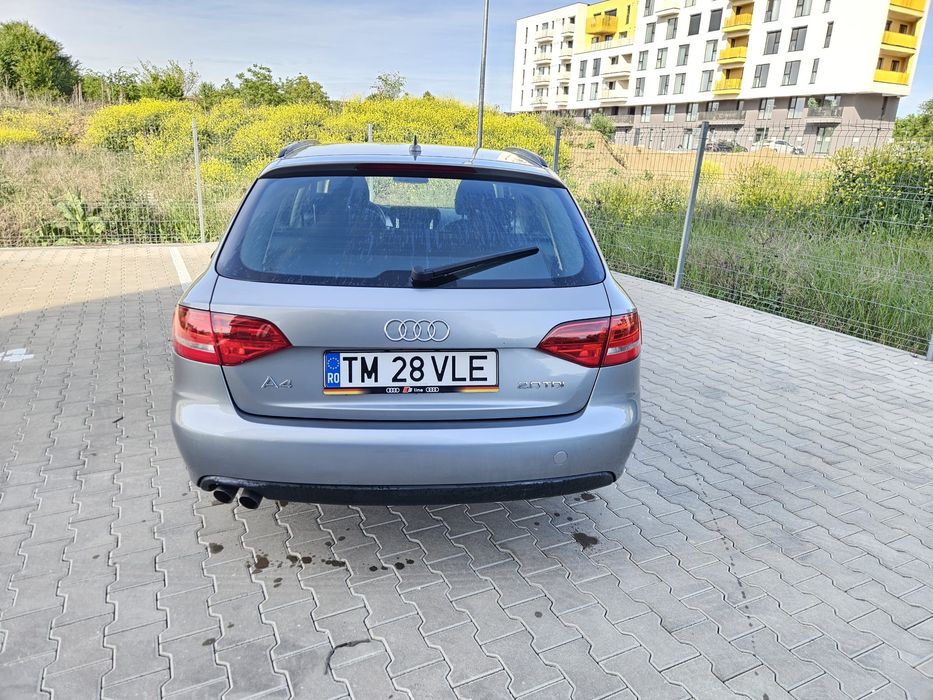 Audi A4 B8 an 2008 motor 2.0 tdi 140 cp cutie viteze manuala