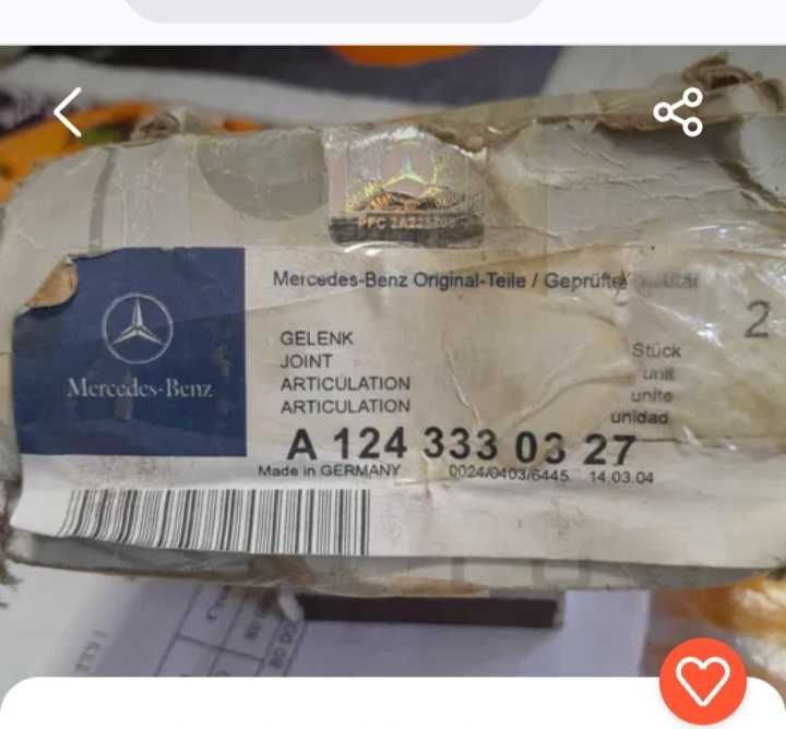 Авто з/ч на Мерседес 124 кузов