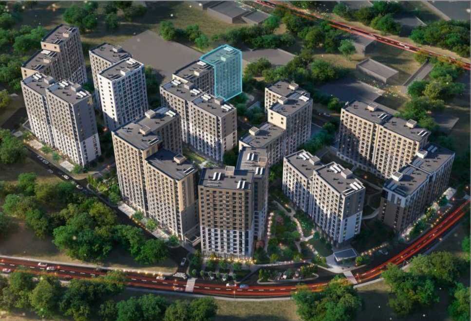 Полноценная 1-ком 40 м² | 12 этаж | Не мансарда | Ипотека 18% гододых