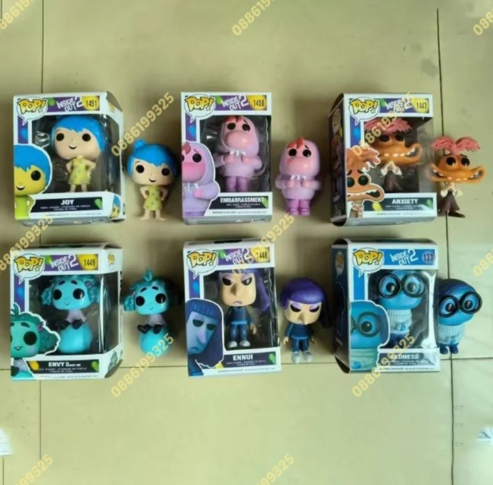 Funko POP Фигурки Отвътре Навън Outside Out 2 Фънко поп фигурки