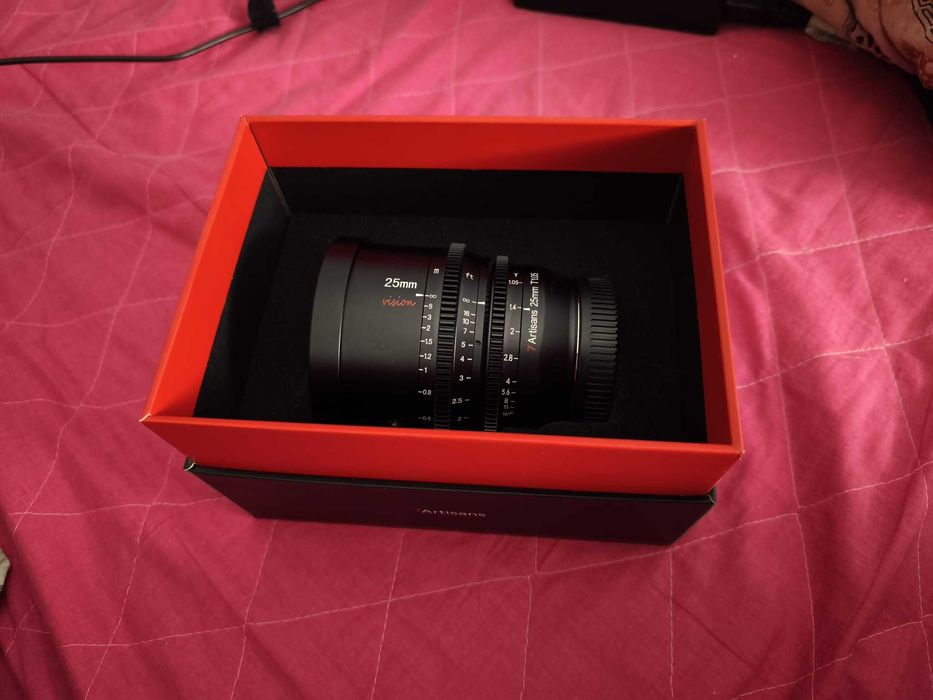 Vând obiectiv 7artisans 25mm T 1.05 Vision Cinema Lens