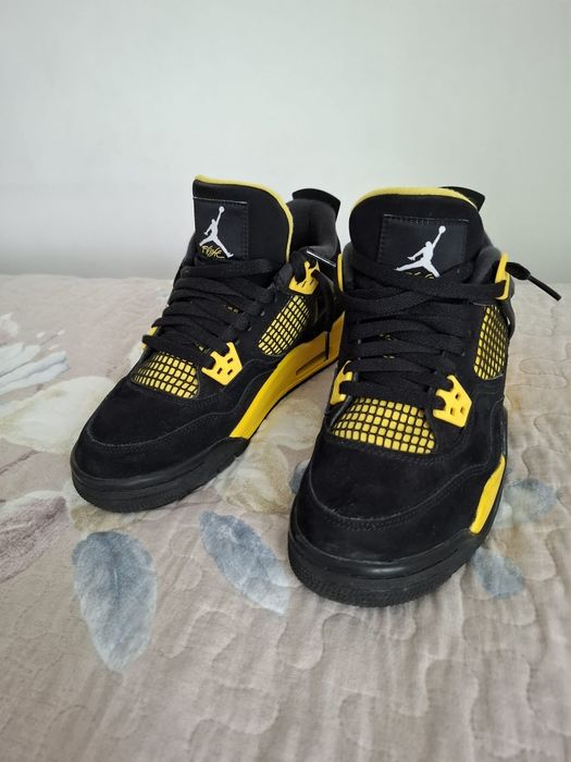 Jordan 4 Yellow Tunder originali