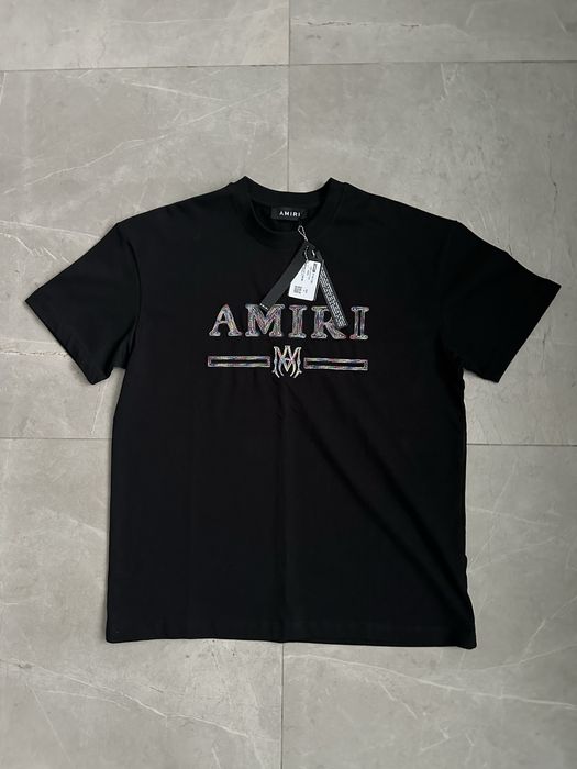 Тениска AMIRI размер S/M Дебела материя памук