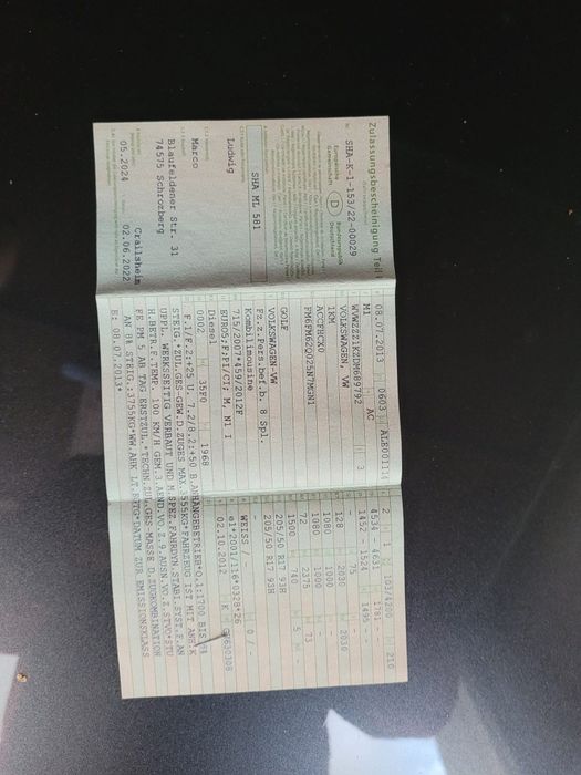 Vw Golf Ediție Match 2.0TDI Germania