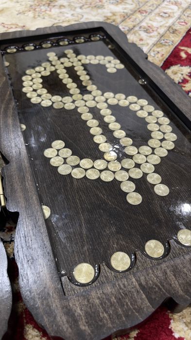 Нарды ручная работа (тенге)