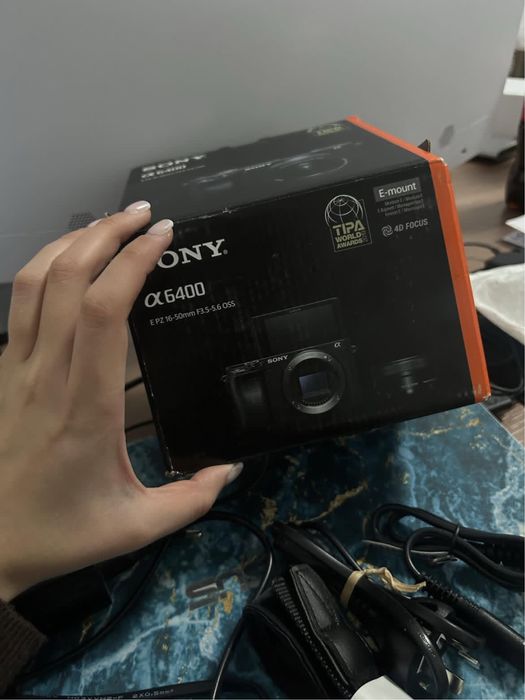 Sony alpha ILCE -6400L черный Sel 16-50мм