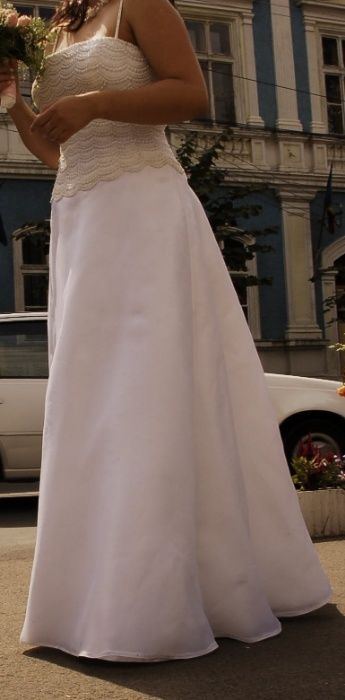 Vand rochie mireasa - marimea 12 SUA
