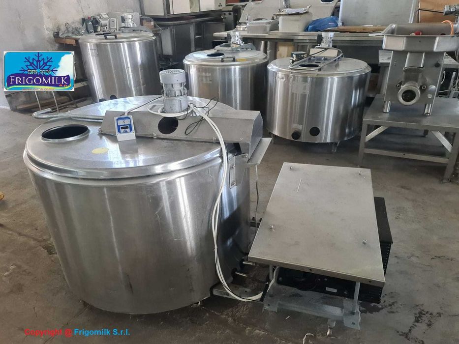 Tanc  500 litri racire lapte, DeLaval  racitor lapte , tanc lapte inox