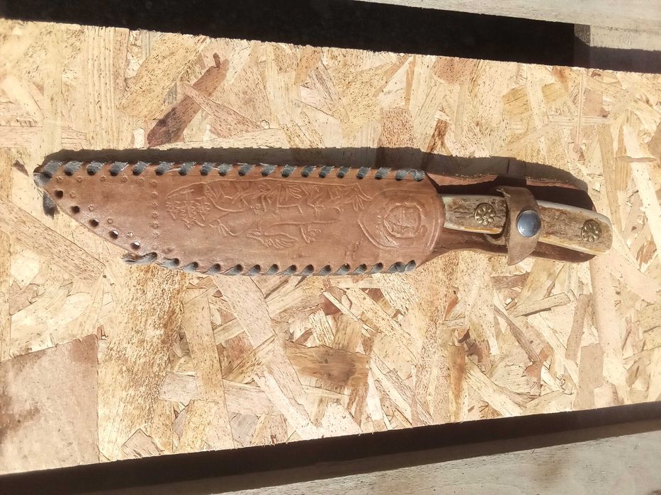 Стар Костенски нож с кания