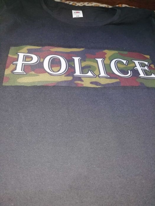 Тениска с ваша снимка черна