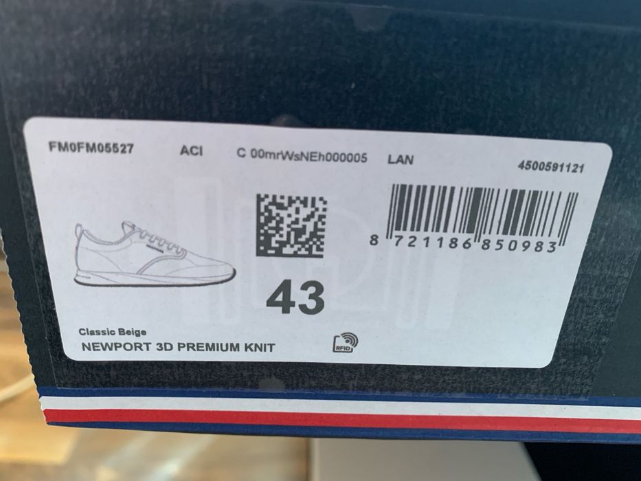 Маратонки Tommy Hilfiger newport 3d