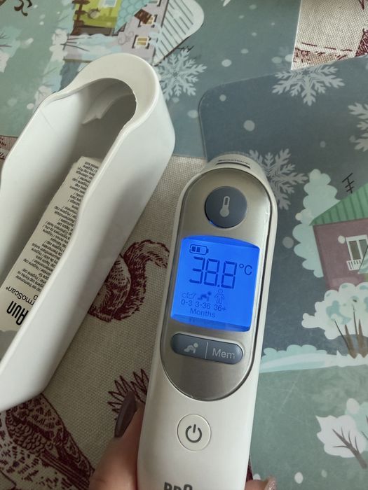 Braun ThermoScan 7 (бял)