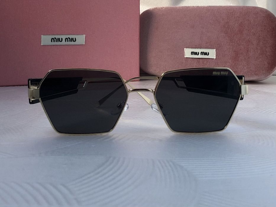 Дамски слънчеви очила шестоъгълни многоъгълни