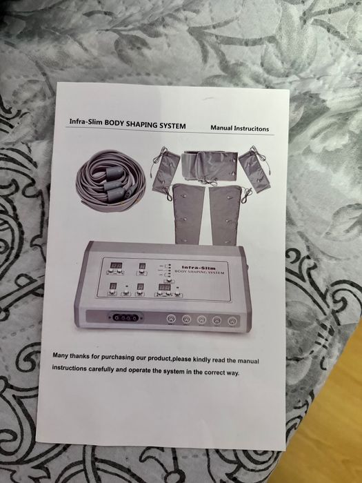 Лимфопреса с LED Светлина , загряване до 80 градуса