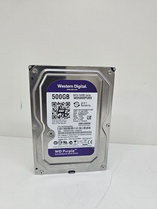 Western Digital WD purple HDD 500gb