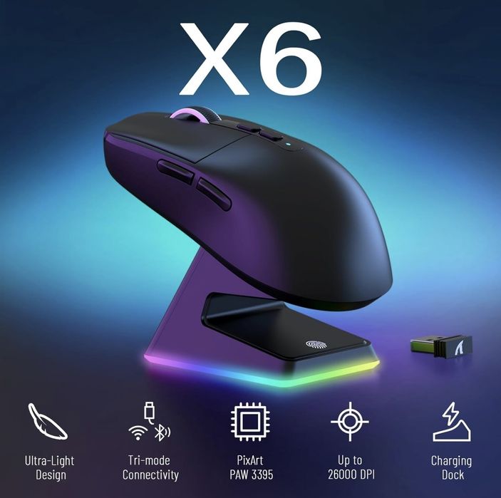 VGN Game Shark X6 Gaming Wireless