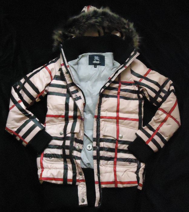 Pufoaica lunga dama gluga detasabila blana vulpe geaca femei puf gasca