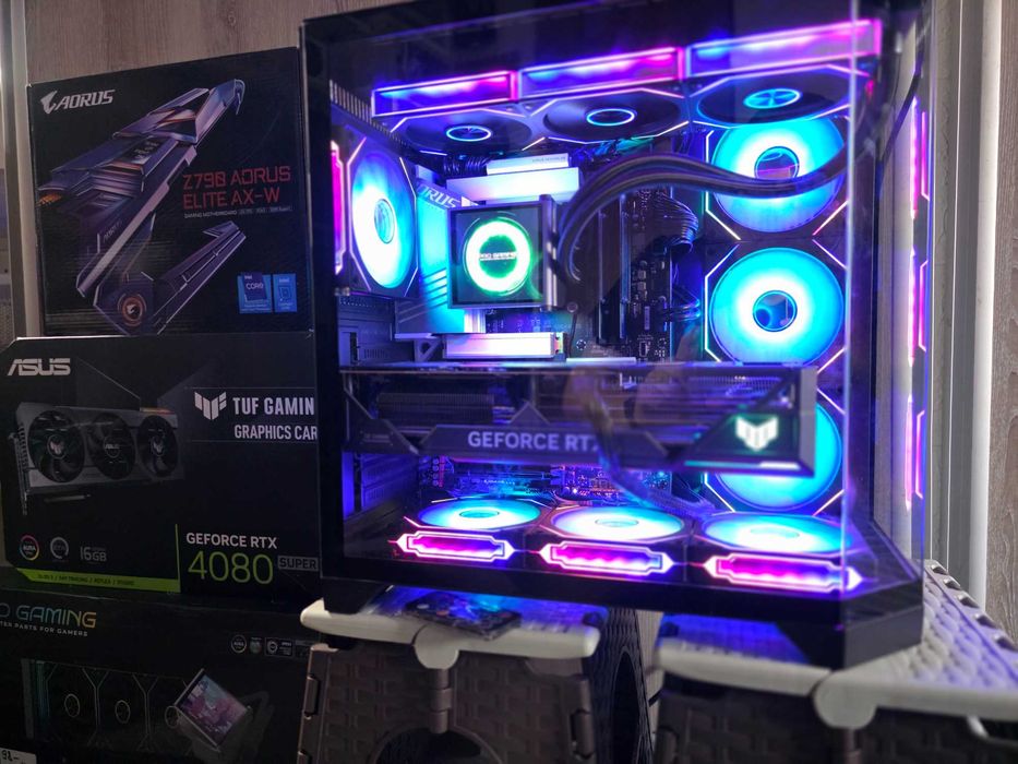 PC gaming i7-14700F, 32GB DDR5 SSD 2.5TB M.2 NVMe