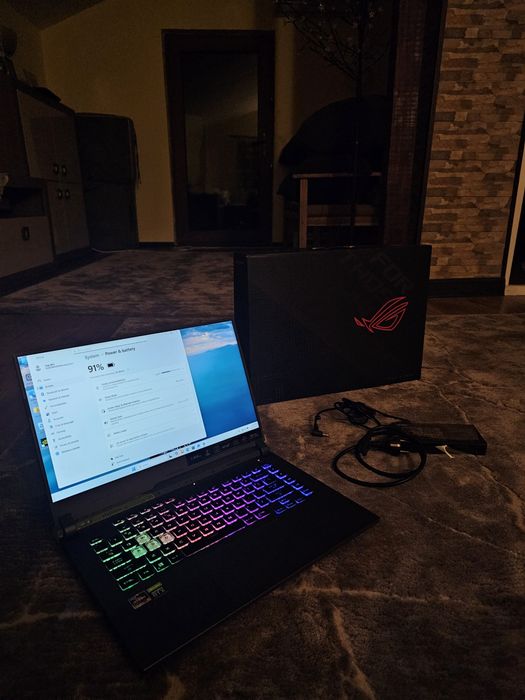• Laptop Gaming Asus Rog G513 | Ryzen 7 6800H 4.7GHz | RTX 3050 | SSD