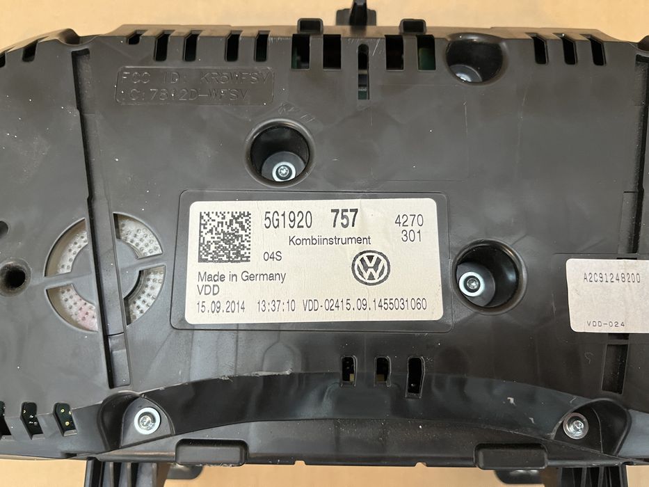 Ceas / Ceasuri bord VW Golf 7 VII GTD