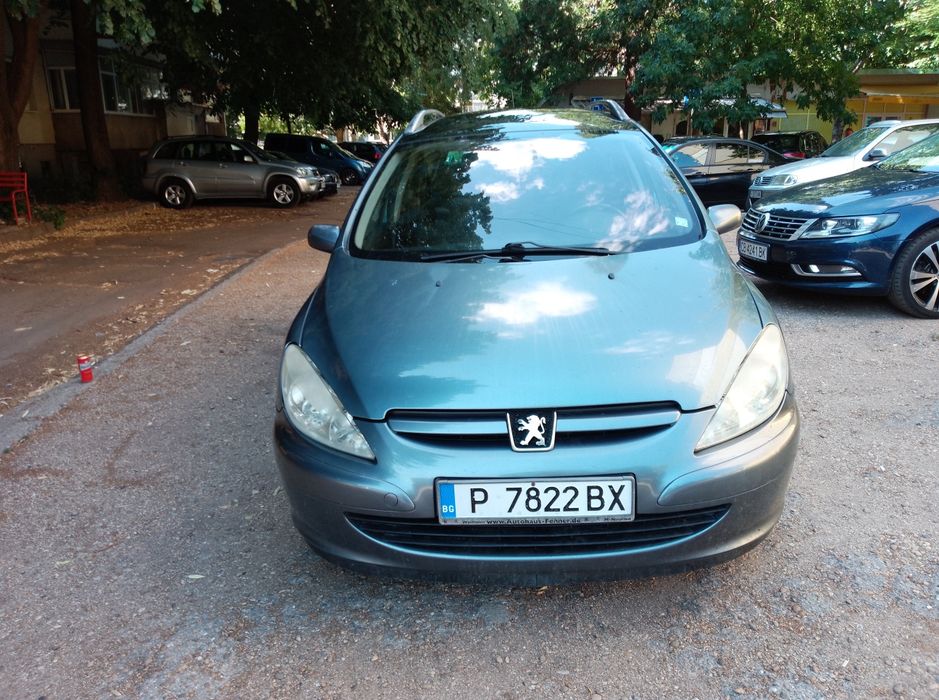 Peugeot 307 SW 1.6 HDi 90 к.с. Дизел | 2004 | Тъмно сив металик