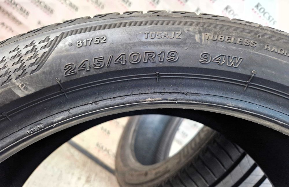 Anvelope second hand vara 245 40 19 Bridgestone