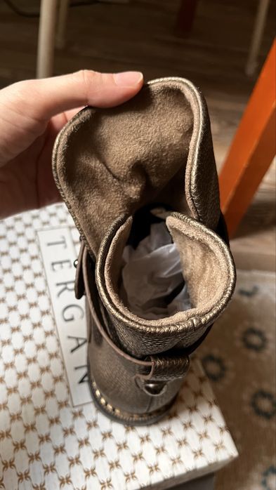 Осенние ботиночки кожа