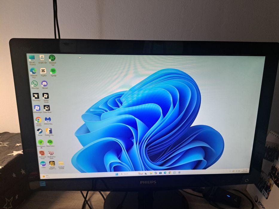 Monitor LED Philips 226VLA 21.5" Full HD