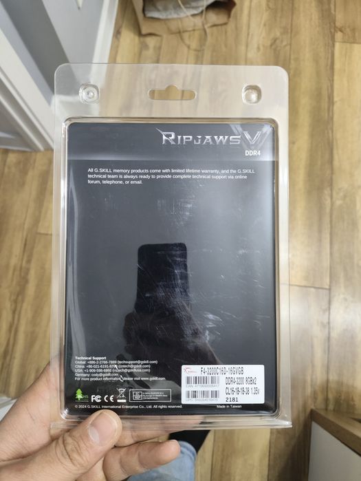 Продам комплектующие на 1700 Prime B760M-K-D4 новая в упаковке