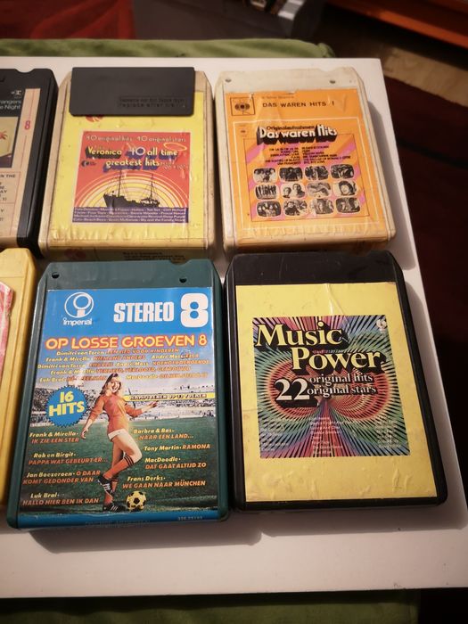 Casete 8 Track cas/mag