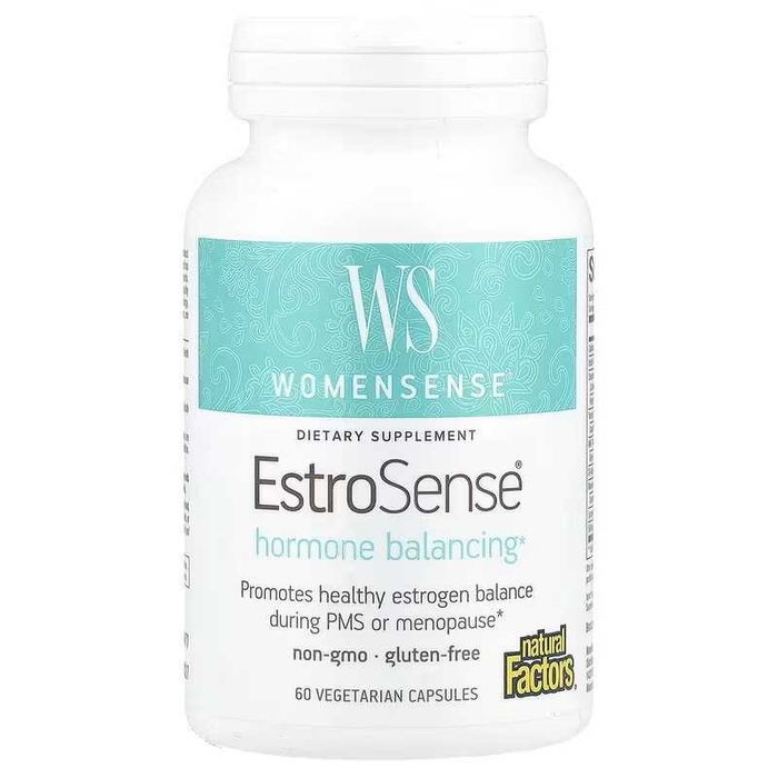 Natural Factors WomenSense EstroSense 60 и 120 вегетарианских капсул