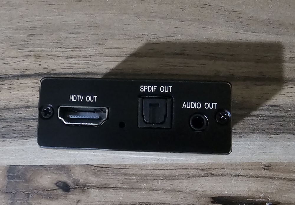 HDTV to HDMI + Audio (SPDIF) Converter – Support 4Kx2K / 3D