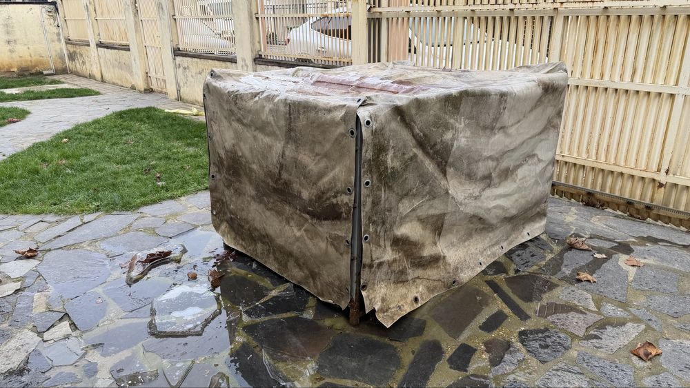 Structura cu prelata remorca