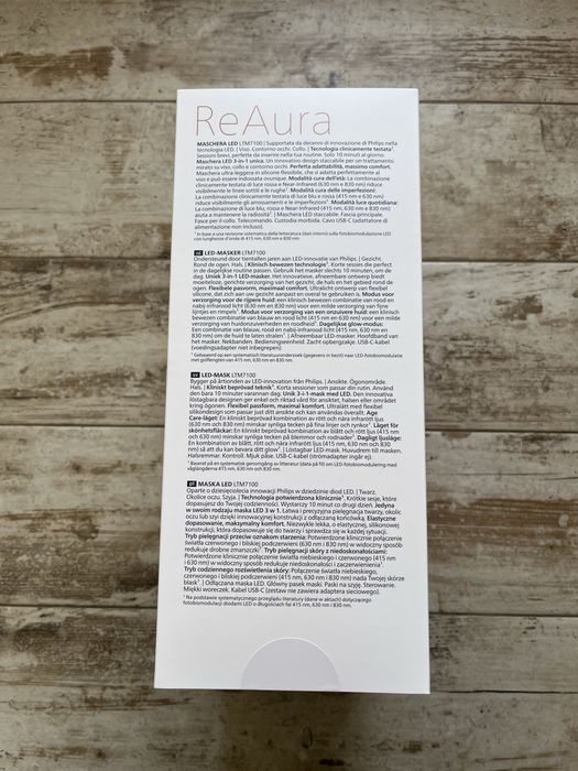 masca led Philips ReAura SIGILATA
