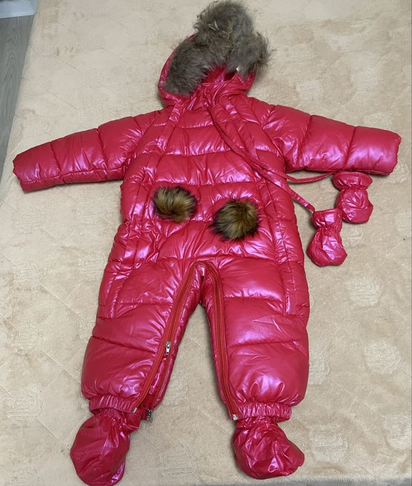Детский зимний комбинезон