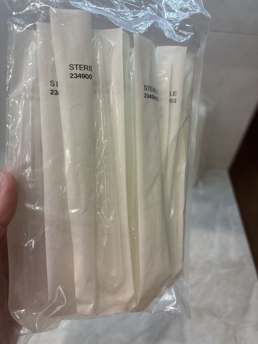 Пипетки стерильные, 12 шт, новые