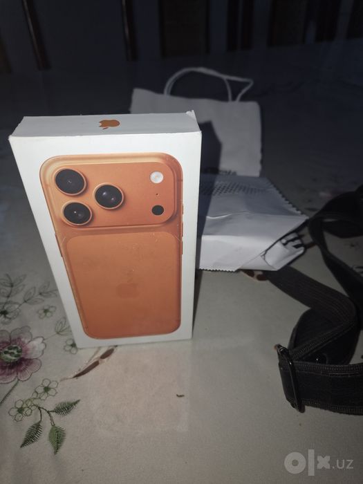 Iphone 17Pro orenge yangi karobka ochilmagan hali