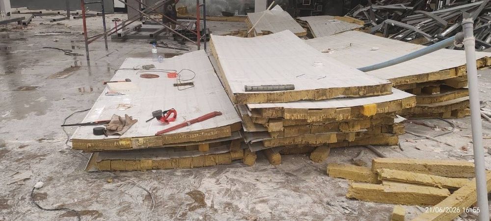 Сэндвич панель , 60 тыс сум за квадрат