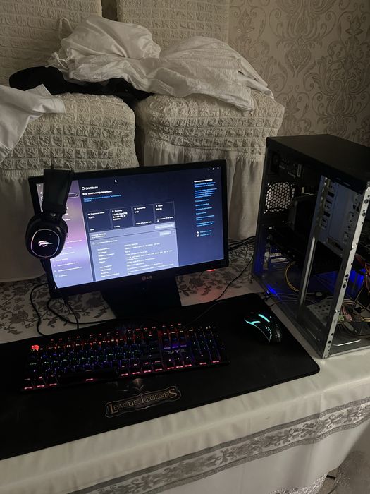 Срочно комплект пк Gtx 1660 6gb/16gb/ i5/ Ssd 240