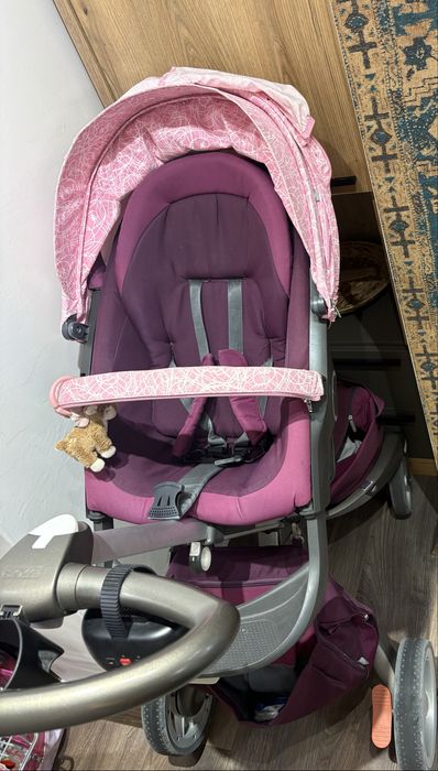 Количка Stokke -пълен комплект +  -подарък столче за кола Stokke
