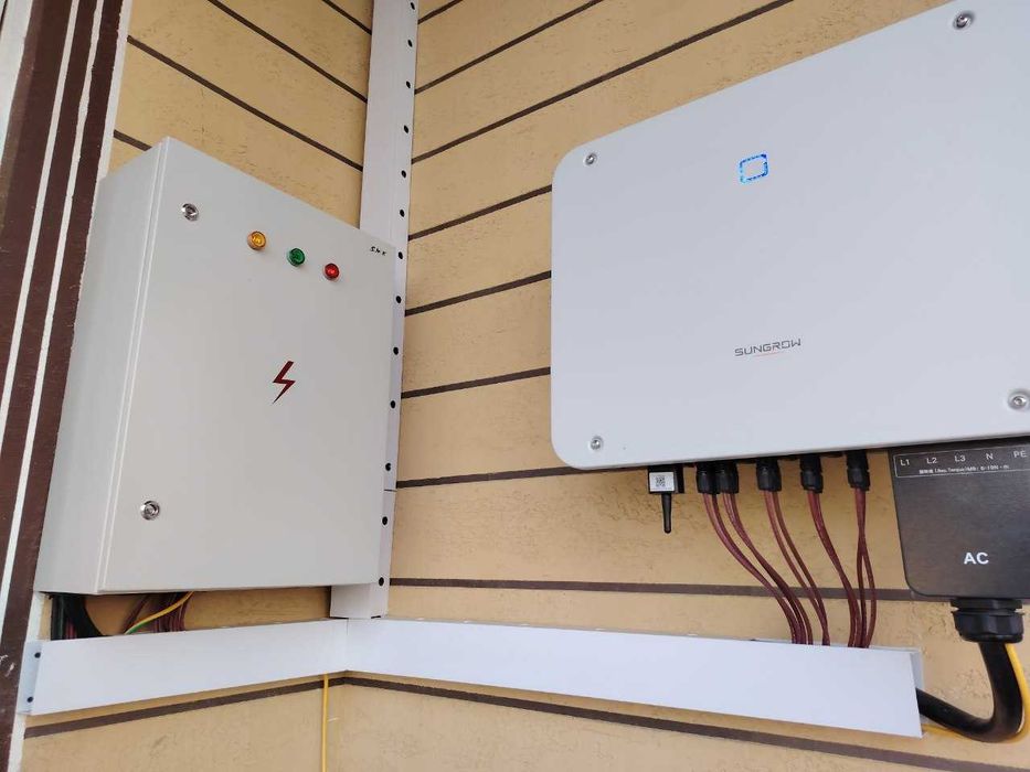 Установка солнечных панелей Quyosh panel, куйош панел