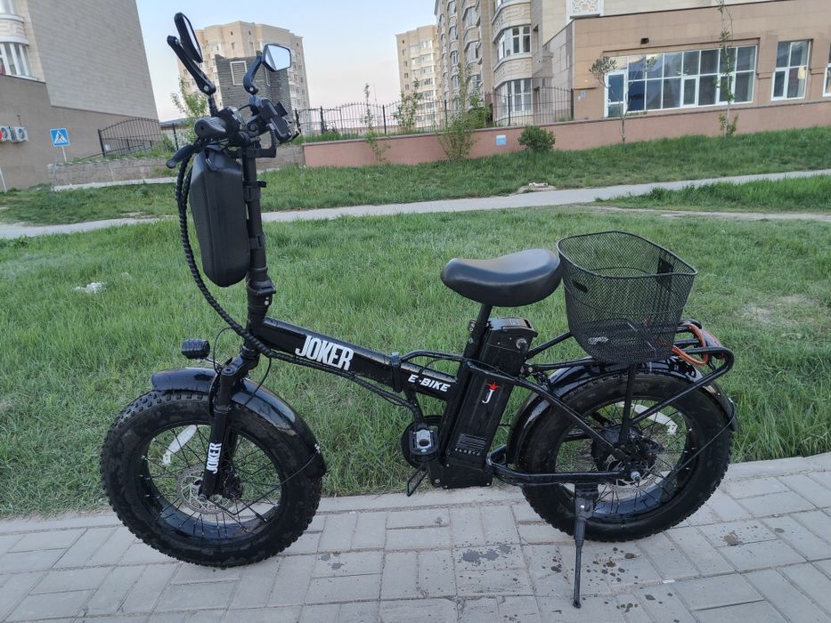Электровелосипед почти новый