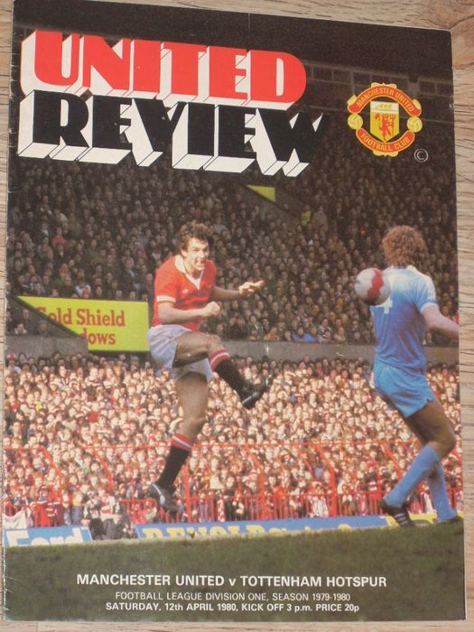 Манчестър Юнайтед оригинални английски футболни програми 1975/76-1980