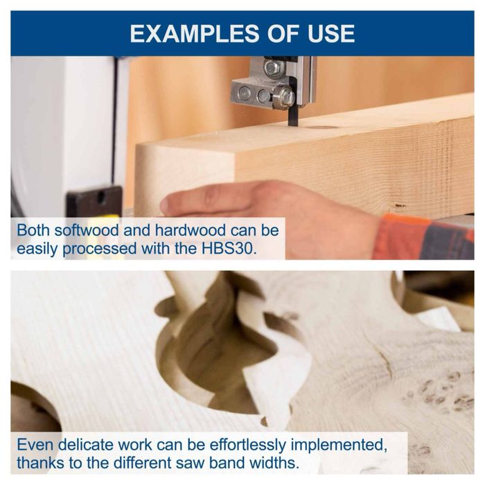 Банциг  / Дърводелски / Scheppach HBS 30 -350W , 1400мм