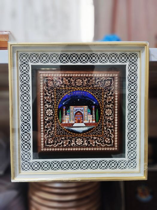 Картинка, деревянный панно, декоратив тарелка, совға интерер учун.