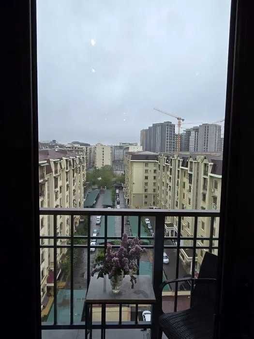 Мирзо Улугбек район Паркентский 2х ком 54.7м2 Евро ремонт мебель;